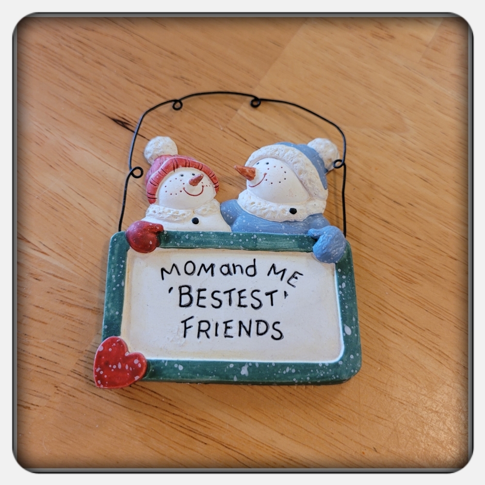 NWOT Snowman Christmas Ornament